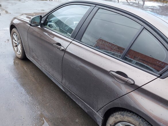 2014 BMW 3 серии 316i VI (F3x), коричневый - вид 2