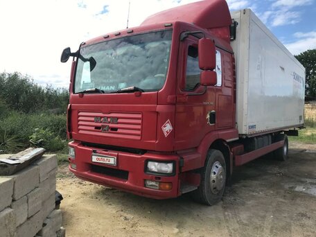 2008 MAN TGM, красный, 3100000 рублей, вид 1