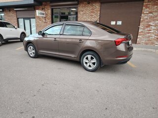 2021 Skoda Rapid II, коричневый, 1250000 рублей, вид 5