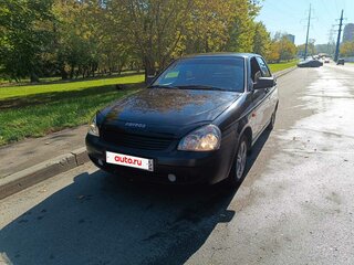 2008 Lada (ВАЗ) Priora I, зелёный, 300000 рублей, вид 3