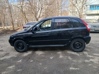 2013 Lada (ВАЗ) Kalina I, чёрный, 410000 рублей, вид 4