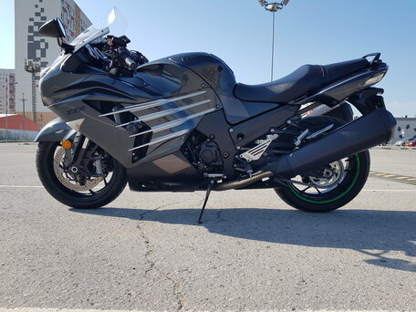 2016 Kawasaki ZZR 1400, серый, 1600000 рублей, вид 1