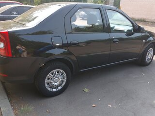 2012 Renault Logan I Рестайлинг, чёрный, 320000 рублей, вид 3