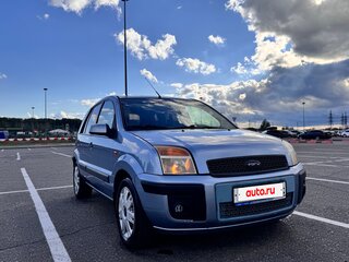 2007 Ford Fusion I Рестайлинг, голубой, 390000 рублей, вид 2