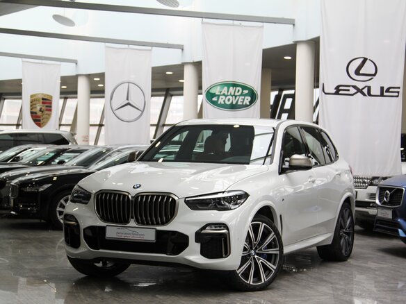 2019 BMW X5 M50d IV (G05/G18), белый - вид 24