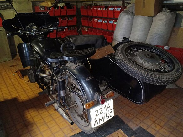 1961 Днепр К-750, чёрный - вид 11
