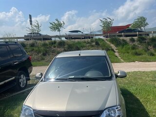 2013 Renault Logan I Рестайлинг, бежевый, 550000 рублей, вид 3