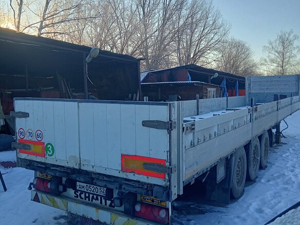 2002 Schmitz Cargobull SKO, чёрный, 1050000 рублей - вид 1