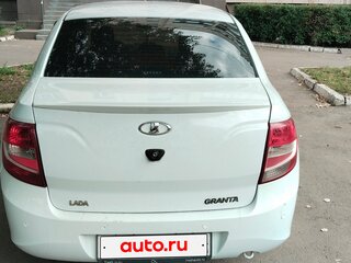 2013 Lada (ВАЗ) Granta I, белый, 430000 рублей, вид 3