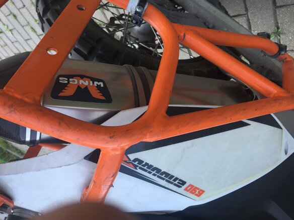 2013 KTM 690 Enduro, оранжевый - вид 7