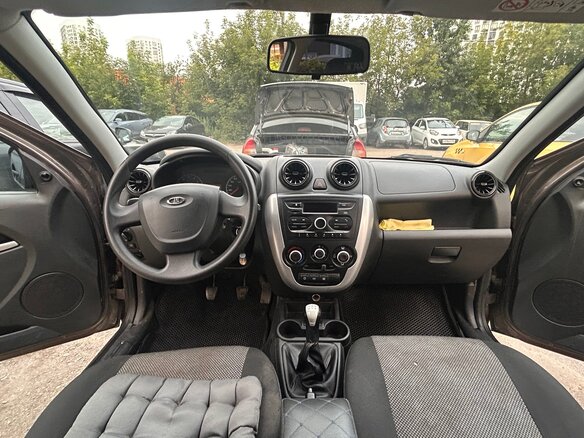 2017 Lada (ВАЗ) Granta I, коричневый, 370000 рублей - вид 7