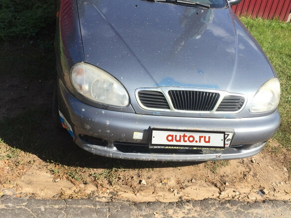 2008 ЗАЗ Sens, голубой, 60000 рублей