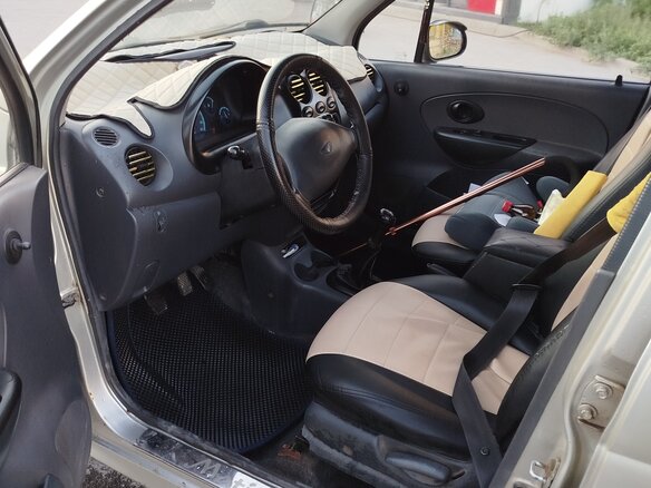 2009 Daewoo Matiz I Рестайлинг, серебристый, 250000 рублей - вид 3