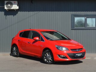 2013 Opel Astra J Рестайлинг, красный, 539888 рублей, вид 3