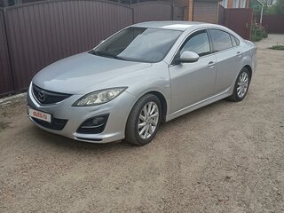 2010 Mazda 6 II (GH) Рестайлинг, серебристый, 1200000 рублей, вид 2