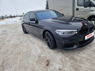 2018 BMW 5 серии 520d xDrive VII (G30/G31/G38), чёрный, 2950000 рублей, вид 3