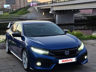 2017 Honda Civic X, синий, 2090000 рублей, вид 2