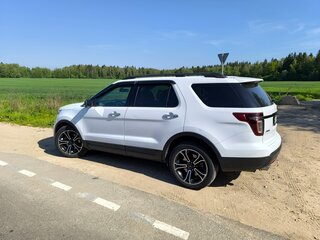 2013 Ford Explorer Sport V, белый, 1499000 рублей, вид 5