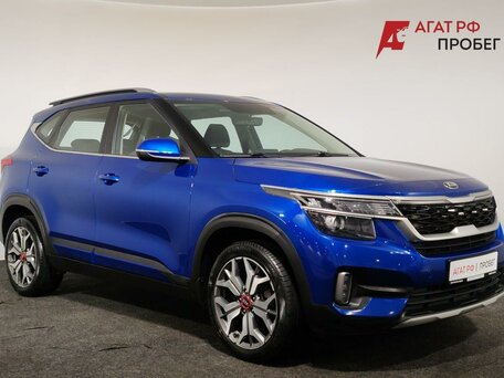 2021 Kia Seltos I, синий, 1960000 рублей, вид 3