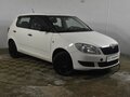 2013 Skoda Fabia II Рестайлинг, белый - вид 1