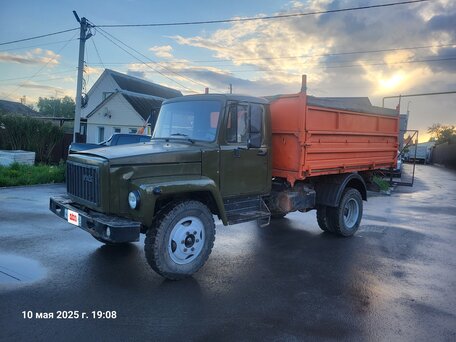 1993 ГАЗ-САЗ 3507, зелёный, 420000 рублей, вид 1