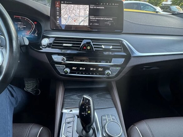 2021 BMW 5 серии Long 530Li xDrive VII (G30/G31/G38) Рестайлинг, чёрный, 4250000 рублей - вид 11