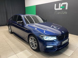 2017 BMW 5 серии 530i xDrive VII (G30/G31/G38), синий, 3395000 рублей, вид 1