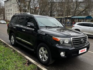2014 Toyota Land Cruiser 200 Series Рестайлинг 1, чёрный, 3555000 рублей, вид 1