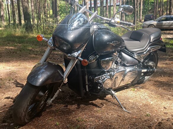 2013 Suzuki Boulevard M90, серый, 1000000 рублей - вид 5