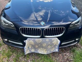 2014 BMW 5 серии 520d VI (F10/F11/F07) Рестайлинг, синий, 2500000 рублей, вид 1