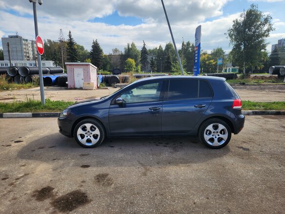 2010 Volkswagen Golf VI, синий - вид 8