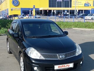 2008 Nissan Tiida I, чёрный, 590000 рублей, вид 2