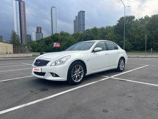2013 Infiniti G25 IV, белый, 1700000 рублей, вид 1