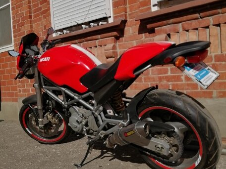 2006 Ducati Monster 620, красный, 490000 рублей, вид 5