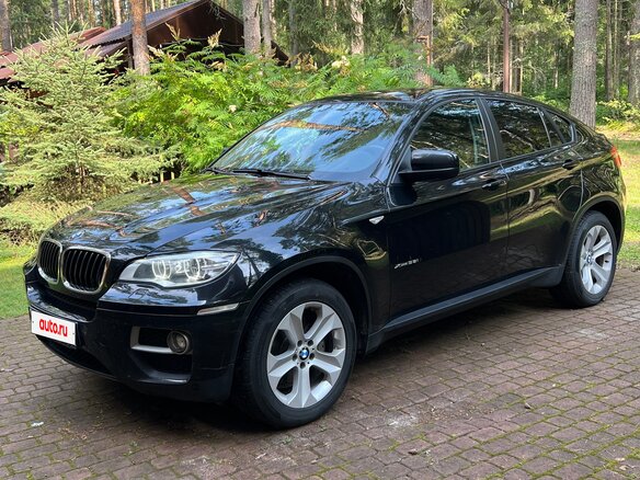 2012 BMW X6 35i I (E71) Рестайлинг, чёрный, 3600000 рублей