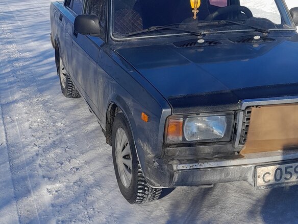 2010 Lada (ВАЗ) 2107, серый, 170000 рублей - вид 8