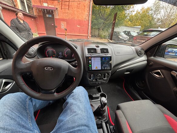 2023 Lada (ВАЗ) Granta Drive Active I Рестайлинг, чёрный, 1150000 рублей - вид 12