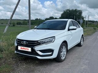 2023 Lada (ВАЗ) Vesta I Рестайлинг (NG), белый, 1370000 рублей, вид 1