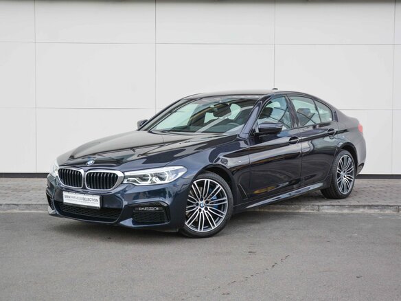 2019 BMW 5 серии 530i xDrive VII (G30/G31/G38), синий