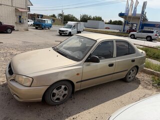 2005 Hyundai Accent ТагАЗ II, бежевый, 370000 рублей, вид 1