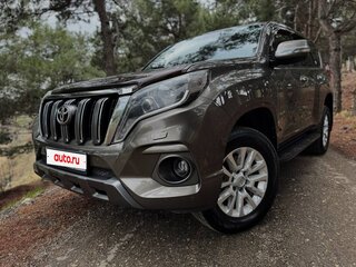 2014 Toyota Land Cruiser Prado 150 Series Рестайлинг 1, коричневый, 3300000 рублей, вид 3
