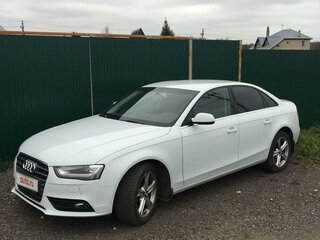 2013 Audi A4 IV (B8) Рестайлинг, белый, 1250000 рублей, вид 1