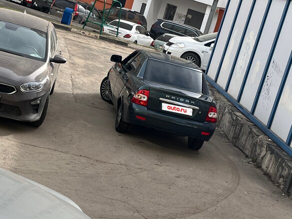 2012 Lada (ВАЗ) Priora I, зелёный, 350000 рублей - вид 9