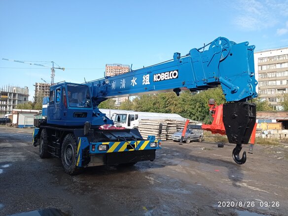 1992 Kobelco Колесные, синий - вид 21