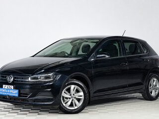 2020 Volkswagen Polo VI (EU Market), чёрный, 1199000 рублей, вид 3