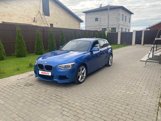 2013 BMW 1 серии 116i II (F20/F21), синий, 1650000 рублей, вид 2