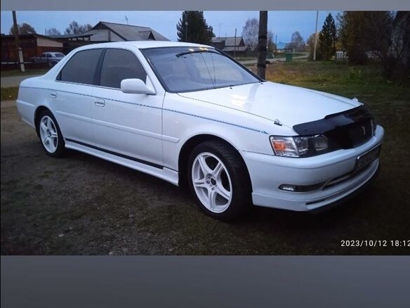 1997 Toyota Cresta V (X100), белый, 700000 рублей - вид 10