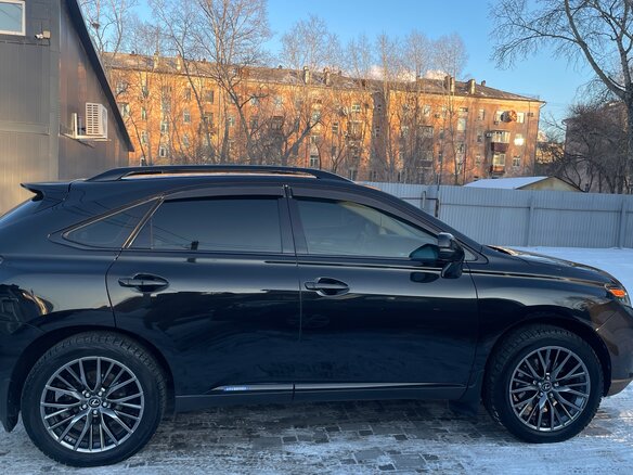 2012 Lexus RX 450h III Рестайлинг, чёрный, 3450000 рублей - вид 2