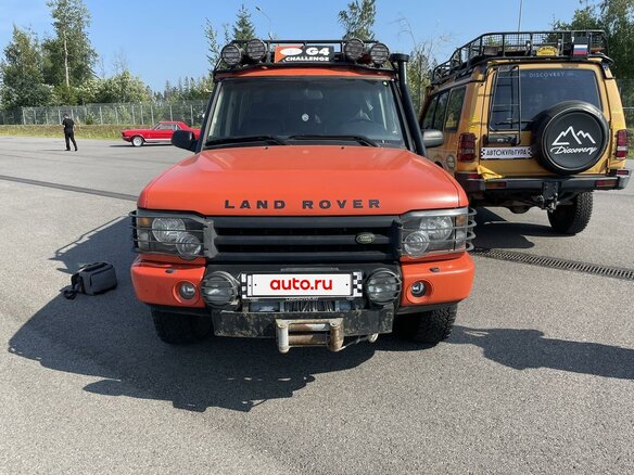 2002 Land Rover Discovery II, оранжевый, 1650000 рублей - вид 4