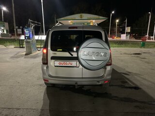 2013 Lada (ВАЗ) Largus I, серебристый, 750000 рублей, вид 3